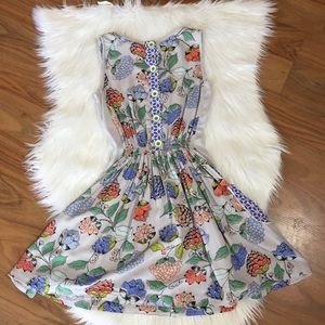 Matilda Jane 435, gray floral print dress, 8